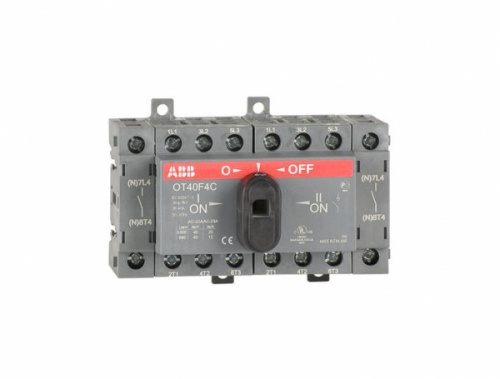 Изображение Рубильник OT  40F4C реверс.4пол.с/ручк  1SCA104934R1001 