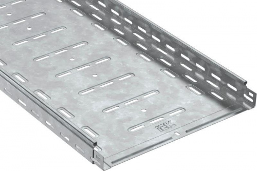 Лоток перфорированный 50х400х2000 HDZ IEK упак.:4 CLP10-050-400-2-M-HDZ Изображение Лоток перфорированный 50х400х2000 HDZ IEK упак.:4 CLP10-050-400-2-M-HDZ