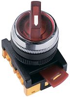 Изображение Переключатель ANCLR-22-3 на 3 фикс. полож. кр. 1з+1р IEK BSW10-ANCLR-3-K04 