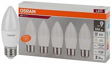 Изображение Лампа светодиодная LED Value LVCLB60 7SW/830 230В E27 2х5 RU (уп.5шт) OSRAM 4058075578012 