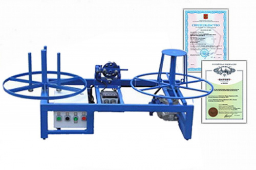 Изображение Станок для намотки кабеля УНК-5-2НП-М2-К1 с измерителем ИДМ-20 
