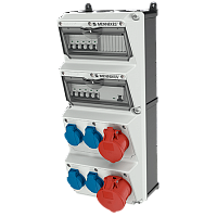 Изображение Комбинация розеток AMAXX Mennekes 940007R 