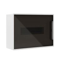 Изображение Щиток 12 мод настенный FRAME с тонированной дверцей с 2 шин PEN на 8+6 отв. бел. DKC F12W1WD 