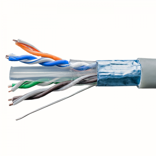 Изображение Витая пара FTP 4 пары AWG 23 Cat.6 внутренняя Cu Six (FTP 4x2x0,54 6 In/Cu) 