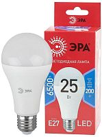 Изображение Лампа светодиодная ECO LED A65-25W-865-E27 R (диод груша 25Вт холодн. E27) (10/100/1200) Эра Б0048011 