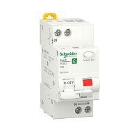 Изображение Schneider Electric RESI9 Автоматический выключатель дифференциального тока (ДИФ) 1P+N С 25А 6000A 30мА тип AС 