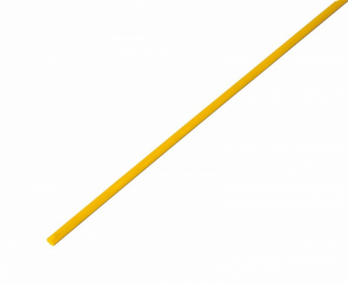 Изображение Трубка термоусадочная 3.0/1.5 1м желт. Rexant 20-3002 
