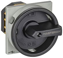 Изображение Переключатель кулачковый 10А (сх. 10  0-1) закрытая рукоятка IEK MI-CS11-010-010 