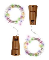 Изображение Гирлянда "Пробки" DC-G04-20MS2 20 RGB LED 3х(LR44/LR1154/AG13/G13) в компл. (уп.2шт) ФАZА 5059689 