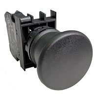 Изображение Кнопка "Грибок" 1НО без фиксации черн. EMAS B100MH 