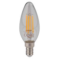 Изображение Лампа светодиодная LED 5Вт Е14 STAR ClassicB (замена 60Вт),теплый белый свет, прозрачная колба  4058075116672 