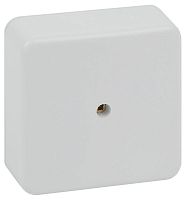 Изображение Коробка распаячная 75х75х28мм без клеммы IP40 бел. BS-W-75-75-28 Эра Б0058704 