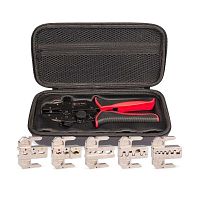 Изображение Пресс-клещи с набором матриц CTD+5 серия QUICK PRO КВТ 101859 