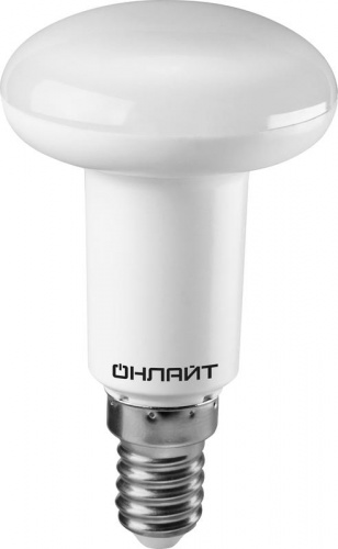 Изображение Лампа светодиодная LED зеркальная 5вт E14 R50 белый ОНЛАЙТ    арт. 71652  (упак.10шт.)  19219 