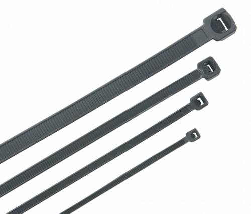 Изображение Хомут-стяжка для кабеля 3.6х200мм нейлон черн. (уп.100шт) ITK HKB-W36-L200 