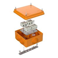Изображение Коробка огнестойкая ОП 40-0300-FR2.5-8 Е15-Е120 100х100х50 Промрукав 40-0300-FR2.5-8 