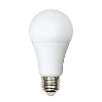 Изображение Лампа светодиодная LED-A60-9W/WW+NW/E27/FR грушевидная PLB01WH форма "А" мат. Bicolor свет теплый бел. упак. картон Uniel UL-00001569 