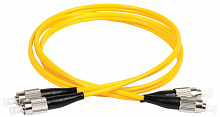 Изображение Патч-корд оптический коммутационный соединительный для одномодового кабеля (SM); 9/125 (OS2); FC/UPC-FC/UPC (Duplex) (дл.7м) ITK FPC09-FCU-FCU-C2L-7M 