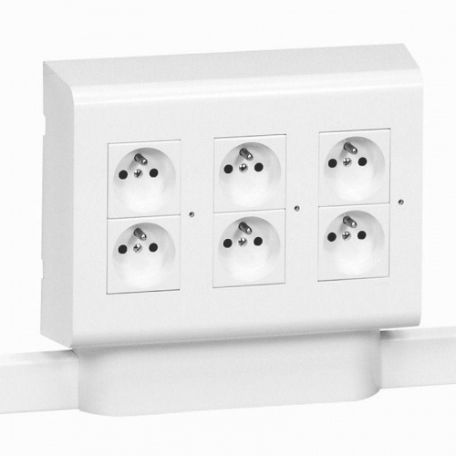 Изображение Legrand Mosaic Суппорт -3х4М вертик.  31622 