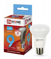 Изображение Лампа светодиодная LED-R63-VC 9Вт 230В E27 4000К 810лм IN HOME 4690612024325 