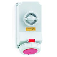 Изображение Розетка 16А 4п 6ч 400В IP67 225х118мм с блокировк. Bals 16040 