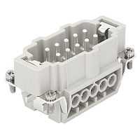 Изображение Вилка OptiLink HDC-HE-10-16-M-(0.75-2.5) 500В КЭАЗ 352252 