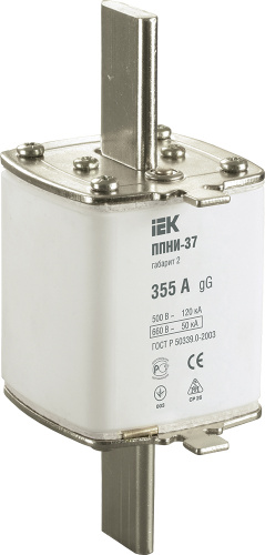 Изображение Вставка ППН37-355А габарит 2 IEK  упак.:6  DPP40-355 