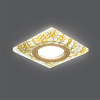 Изображение Светильник Backlight BL074 Квадрат. Золотой узор/Золото, Gu5.3, LED 2700K 1/40 BL074 