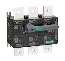 Изображение Выключатель-разъединитель 3п 500А ВР-106С с видимым разрывом DEKraft 40457DEK 