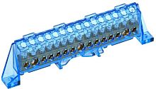 Изображение Шина нулевая N в комб. изол. "Стойка" 8х12-15-С TEKFOR IEK TF-NN20-15-DP-K07 