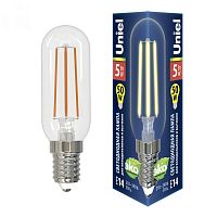 Изображение Лампа светодиодная LED-Y25-5W/3000K/E14/CL GLZ04TR для холодильников и вытяжки прозрачная колба. картон Uniel UL-00007129 