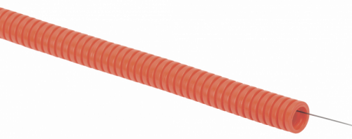 Изображение Труба гофрированная пластиковая полиэтилен оранжевый 20мм/14.5мм 350Н IP55 (ИЭК)  упак.:100  CTG21-20-K09-100 