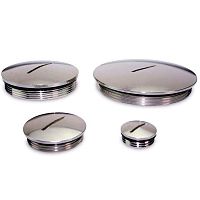 Изображение Заглушка латунная с плоским шлицем ЗР1-ЛР-М25х1.5 IP66/IP67/IP68 ГОФРОМАТИК zeta35019 