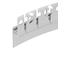 Изображение Профиль PLINTUS-FANTOM-BENT-H20-SIDE-2000 WHITE алюминий L2000 Arlight 043674 