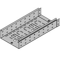 Изображение Лоток листовой перфорированный 400х80 L3000 нерж. сталь 1мм DKC 35306INOX 