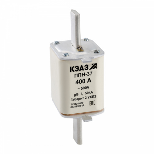 Изображение Вставка плавкая ППН-37-X3-2-125А-УХЛ3-КЭАЗ  111383 