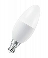 Изображение Лампа светодиодная SMART+ WiFi Candle Tunable White 5Вт (замена 40Вт) 2700…6500К E14 (уп.3шт) LEDVANCE 4058075485914 