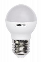Изображение Лампа светодиодная LED 11Вт 230Вт E27 холодный матовый шар Jazzway 5019393 