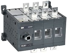 Изображение Выключатель-разъединитель ВРК 3п 400А реверс. без рукоятки KARAT IEK KA-VR20-3-0400 