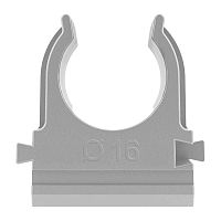 Изображение Держатель для труб (клипса) d16мм TOKOV ELECTRIC TKE-LC-16-G 