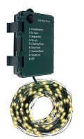 Изображение Гирлянда "Роса" DC-G06-120Y 120 microLED 12.1м. 8реж. 3хAA желт. ФАZА 5059634 