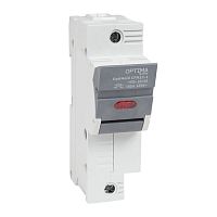 Изображение Предохранитель-разъединитель модульный 22х58 OptiHold CFH22-100-1 КЭАЗ 385327 