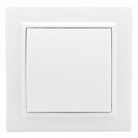 Изображение Минск Выключатель 1-клавишный СП,10А, белый EKF Basic ERV10-021-10 