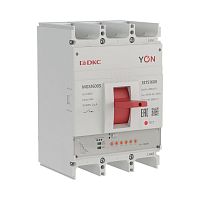 Изображение Выключатель автоматический 3п 640-1600А 66кА MGS1600S с электронным расцепителем ETS в литом корпусе YON MGS1600S-3ETS1600 