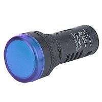 Изображение Индикатор ND16-22D/4C встр. конденсатор IP65 АС380В (R) син. CHINT 828081 