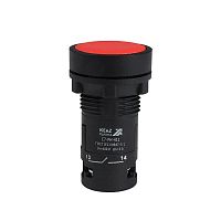 Изображение Кнопка с фиксацией OptiSignal Compact D22 С7-PH-411 красн. 1НО+1НЗ XB7NH45 КЭАЗ 362075 
