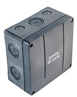 Изображение Коробка распределительная 140х140х76мм IP 66 в компл. с клеммным рядом 10х10кв.мм 76А черн. EXTHERM Extherm JB-100-BL 