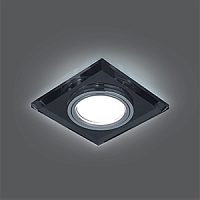Изображение Светильник Backlight BL060 Квадрат. Графит/Хром, Gu5.3, LED 4100K 1/40 BL060 