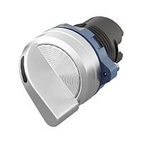 Изображение Головка переключателя на 2 положения с возвратом стандартная ручка алюм. черн. DKC M22S-M2A 