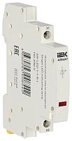 Изображение Лампа индикаторная одинарная LED 110-230В AC мигающая красн. ARMAT IEK AR-LED-1-1-R-I 